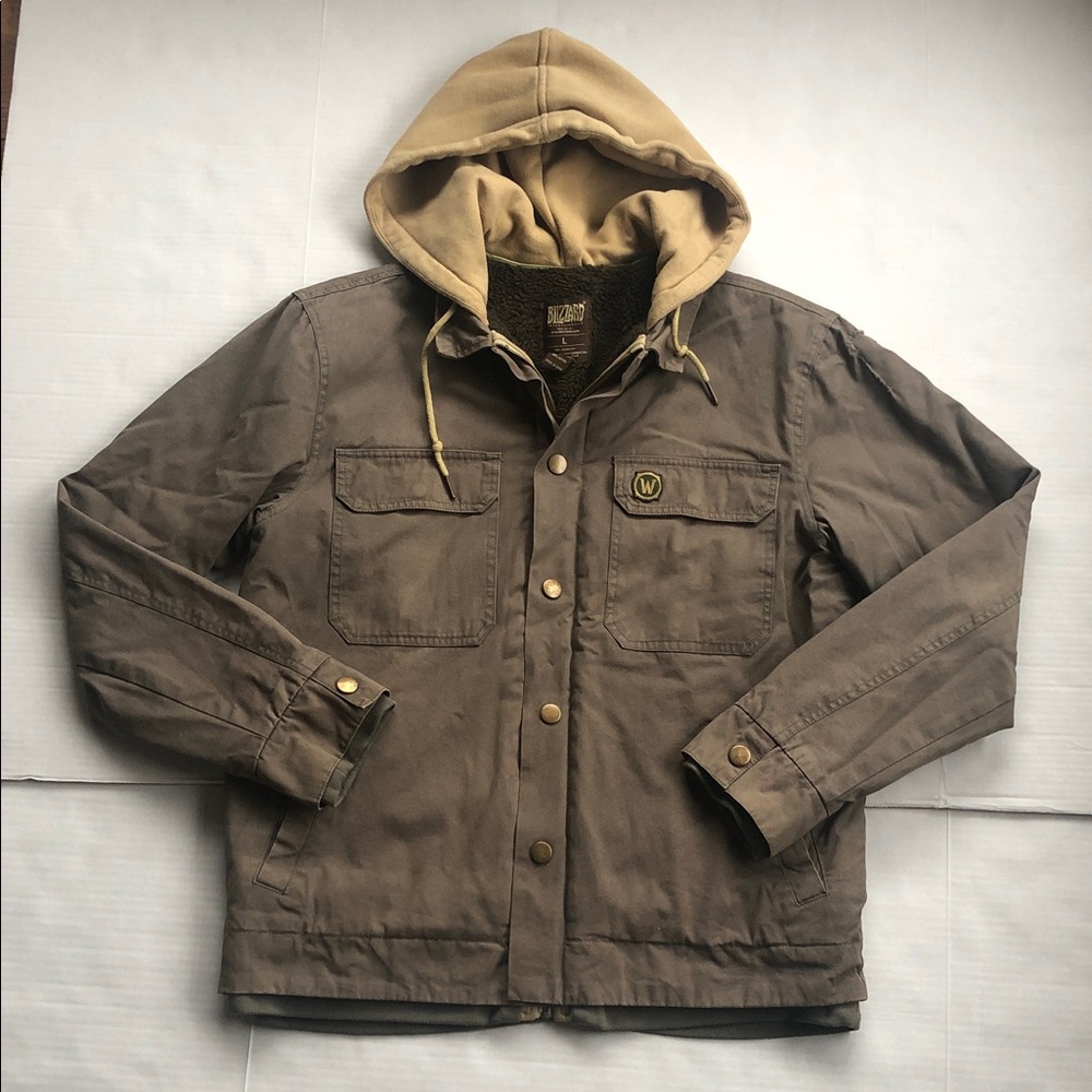 WARCRAFT Field Jacket Blizzcon 2017 Men’s Large world of Warcraft